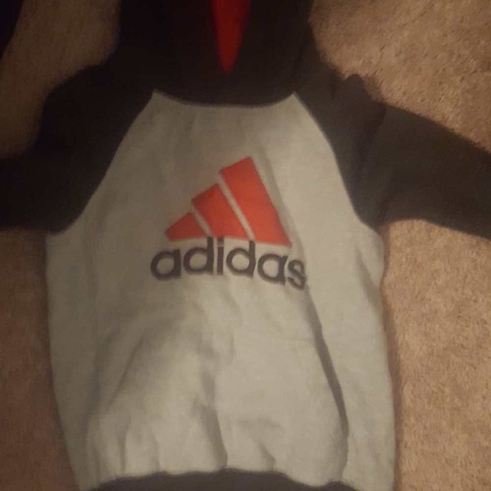 Adidas hoodie.